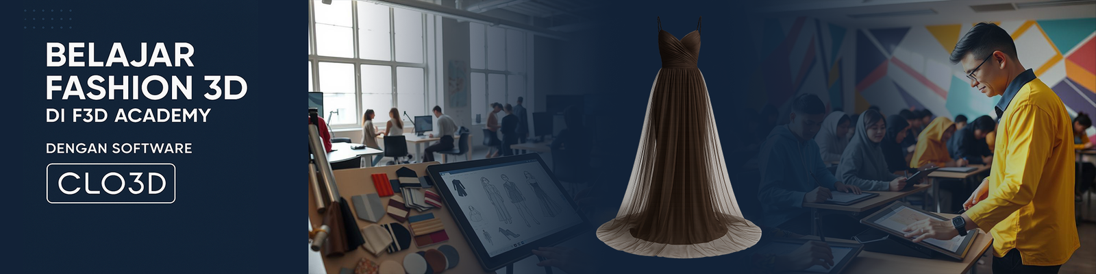 Kursus Digital Fashion di F3D Academy Kini Hadir untuk Warga Semarang dan sekitarnya