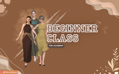 F3D Academy Clo3D Beginner Class